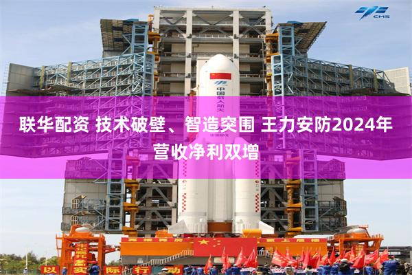 联华配资 技术破壁、智造突围 王力安防2024年营收净利双增