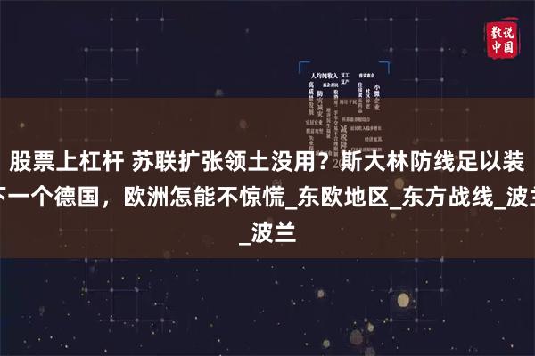 股票上杠杆 苏联扩张领土没用？斯大林防线足以装下一个德国，欧洲怎能不惊慌_东欧地区_东方战线_波兰