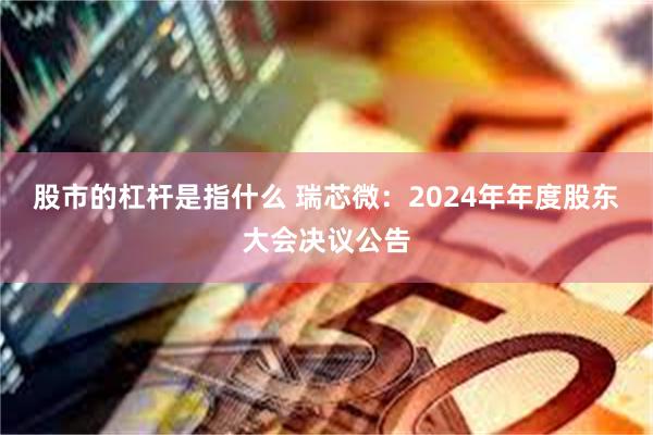 股市的杠杆是指什么 瑞芯微：2024年年度股东大会决议公告